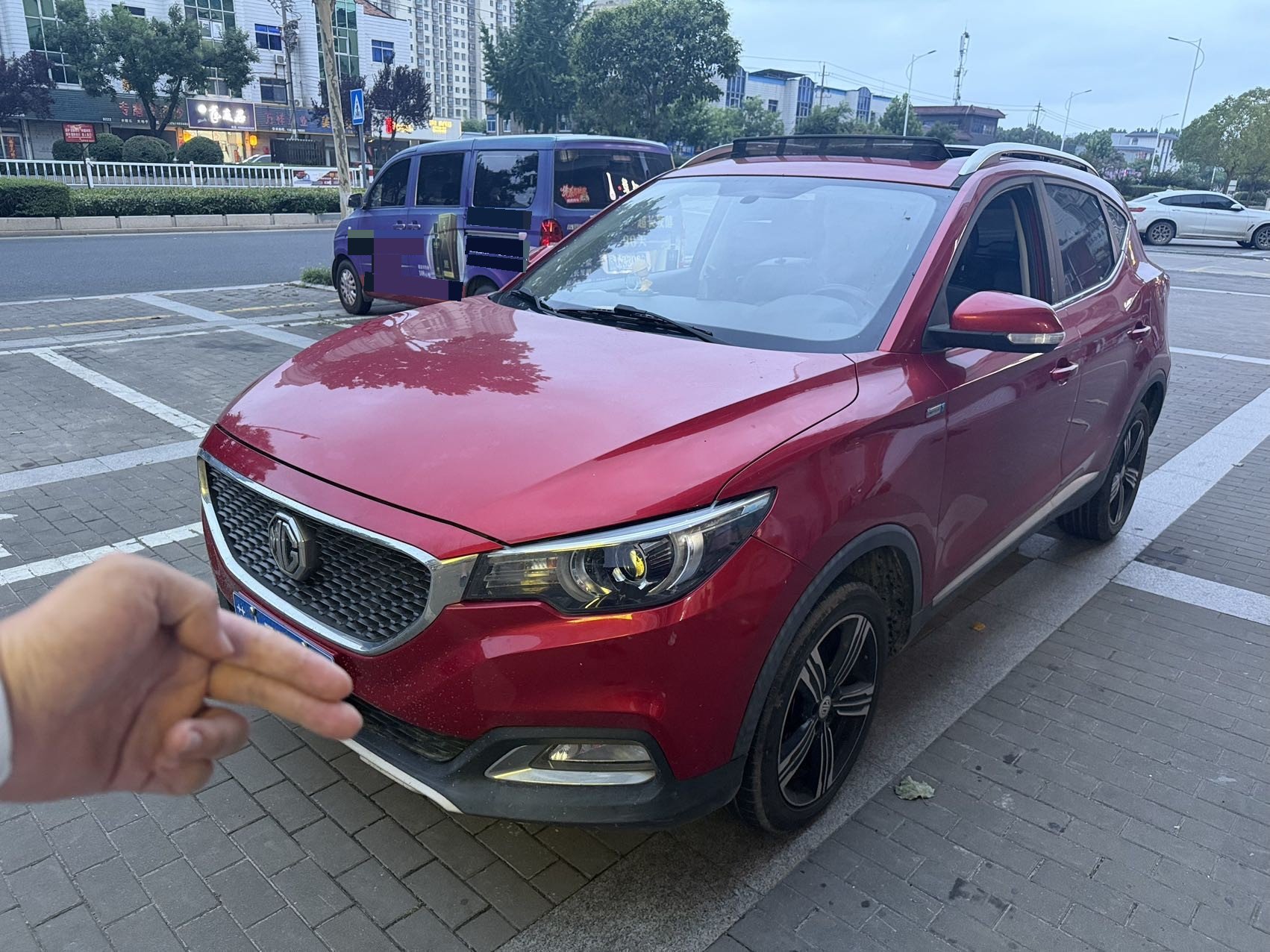 MG ZS 2017 immagine di auto 