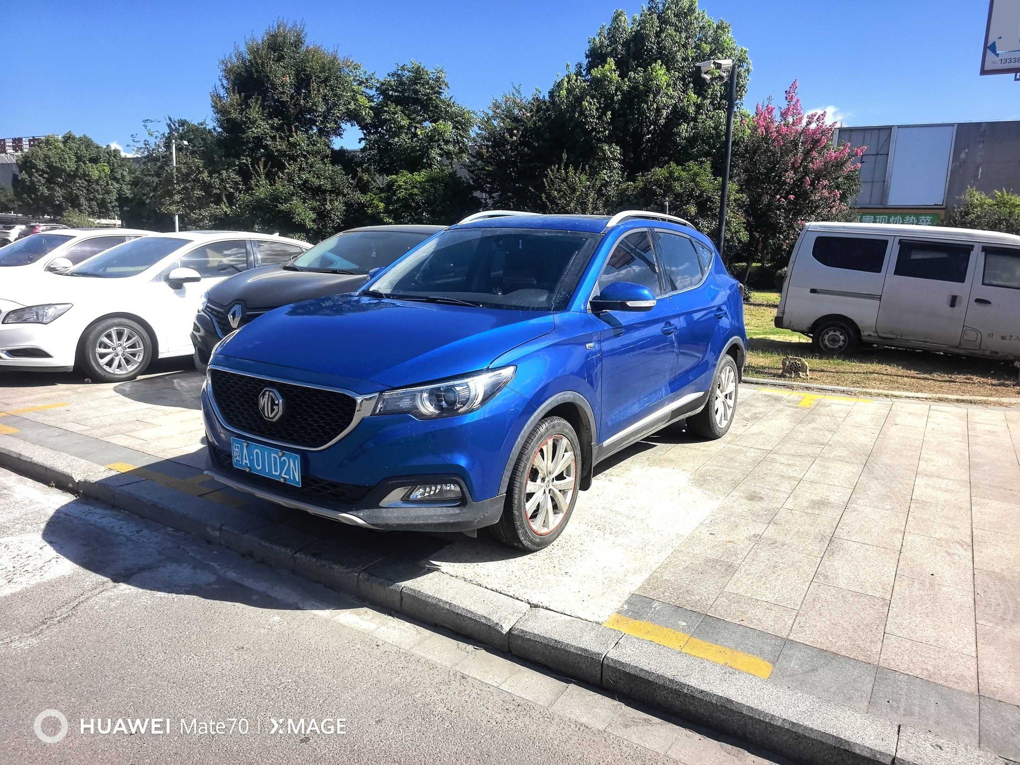 MG ZS 2017 car image 