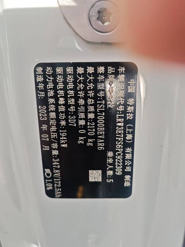 Tesla Model 3 2023 immagine di auto #10
