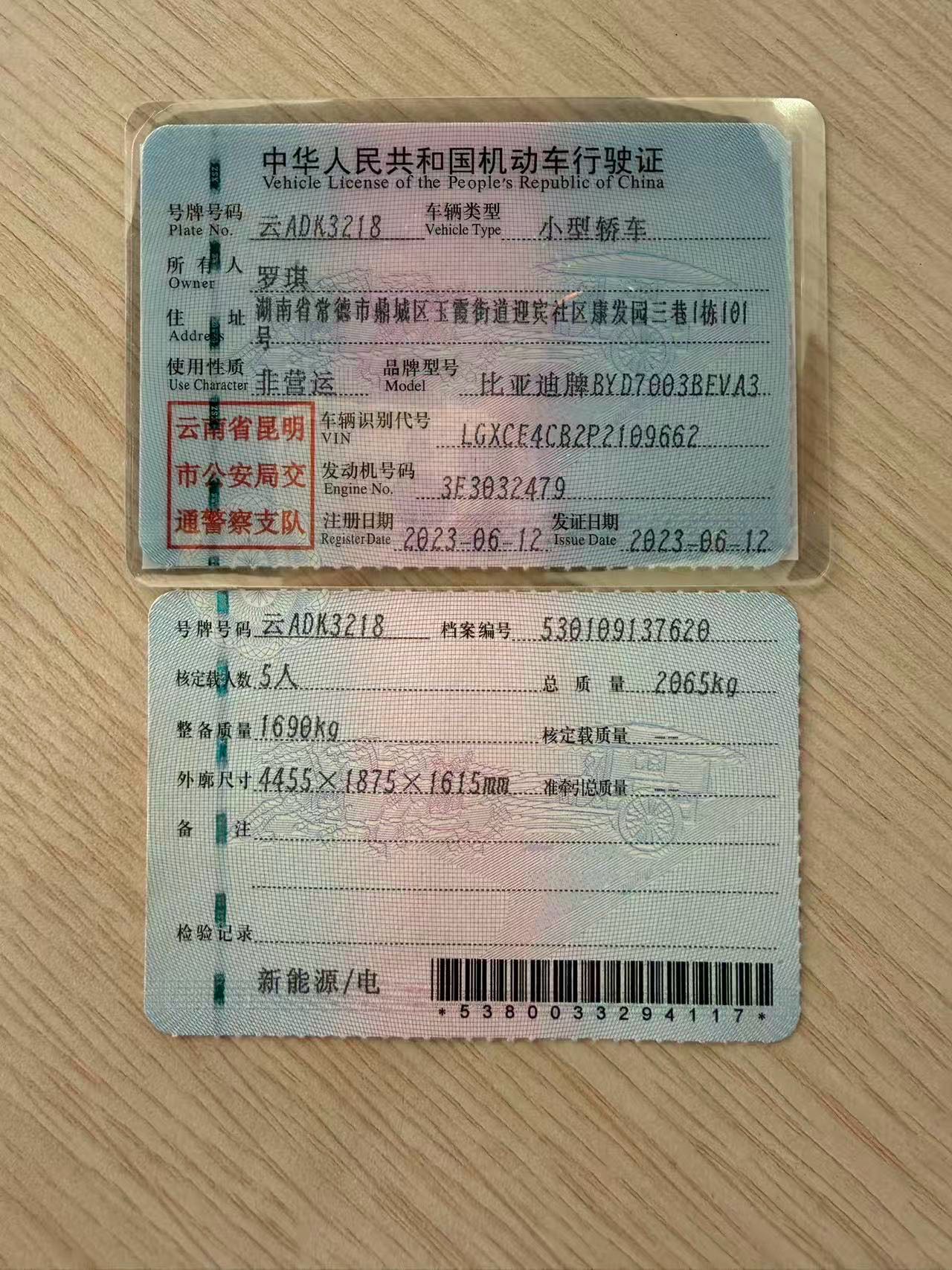BYD Yuan Plus 2023 car image #3