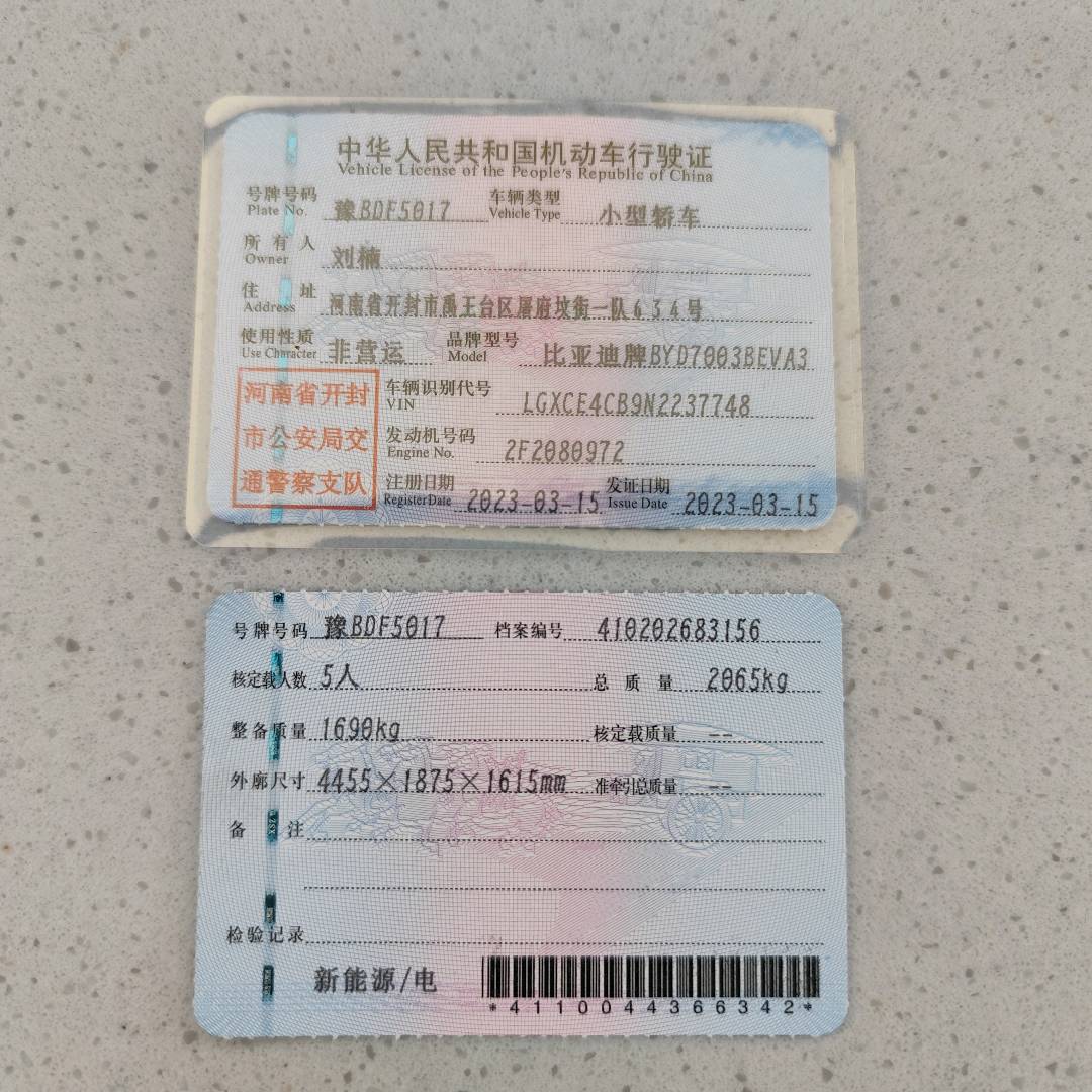 BYD Yuan Plus 2023 car image #3