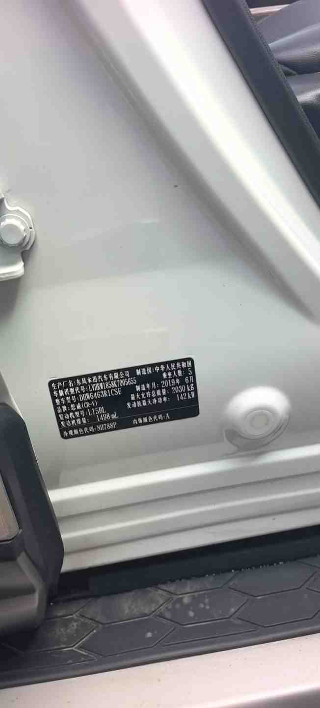 Honda CR-V 2019 car image #3