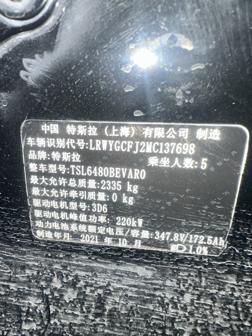 Tesla Model Y 2021 car image #10