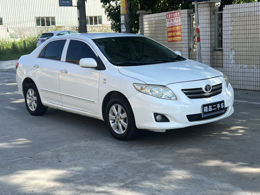 Toyota Corolla 2009 Toyota Corolla 2009 car image