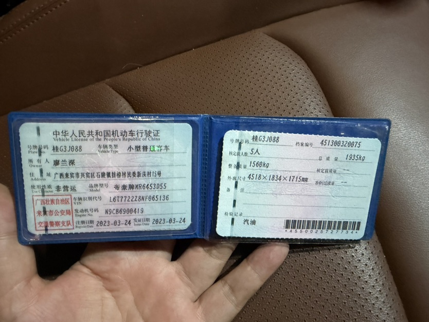 GEELY Vision X6 2023 #10 GEELY Vision X6 2023 car image #10