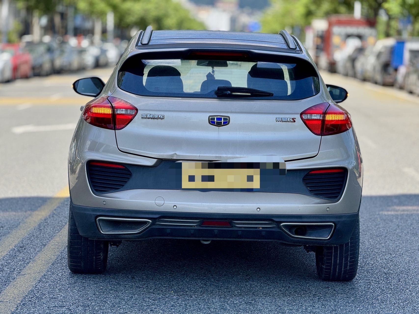 GEELY Emgrand GS 2018 #8 GEELY Emgrand GS 2018 car image #8
