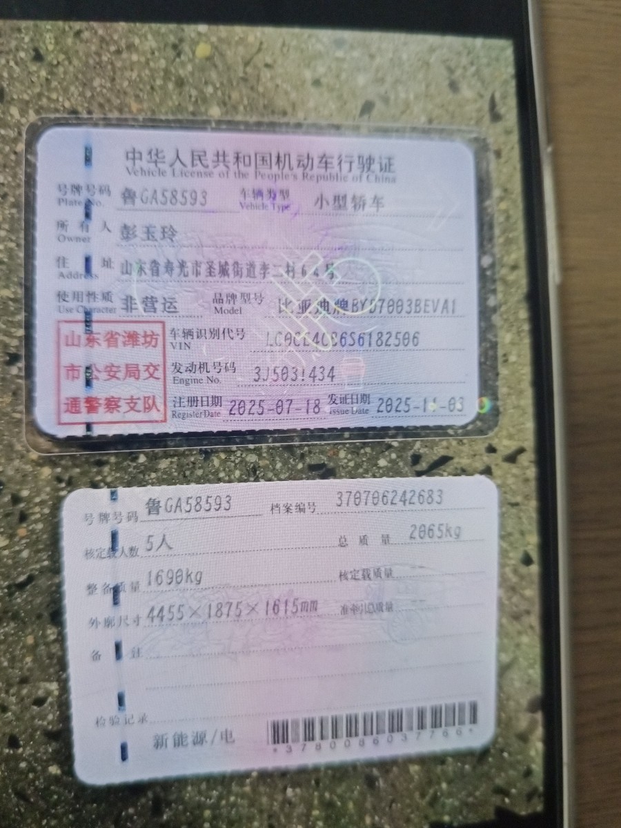 BYD Yuan Plus 2025 car image #8