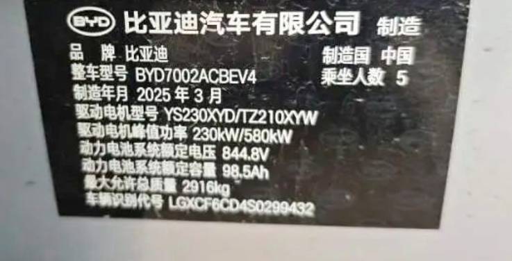 BYD HanL 2025 صورة سيارة #7