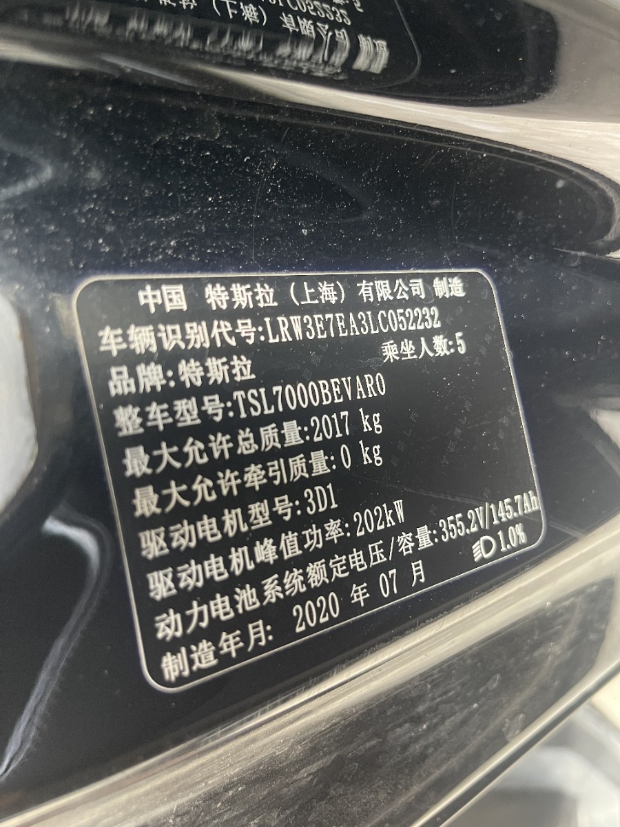 Tesla Model 3 2020 car image #6