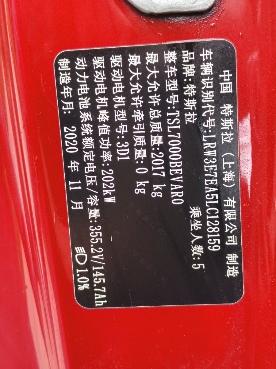 Tesla Model 3 2020 car image #10