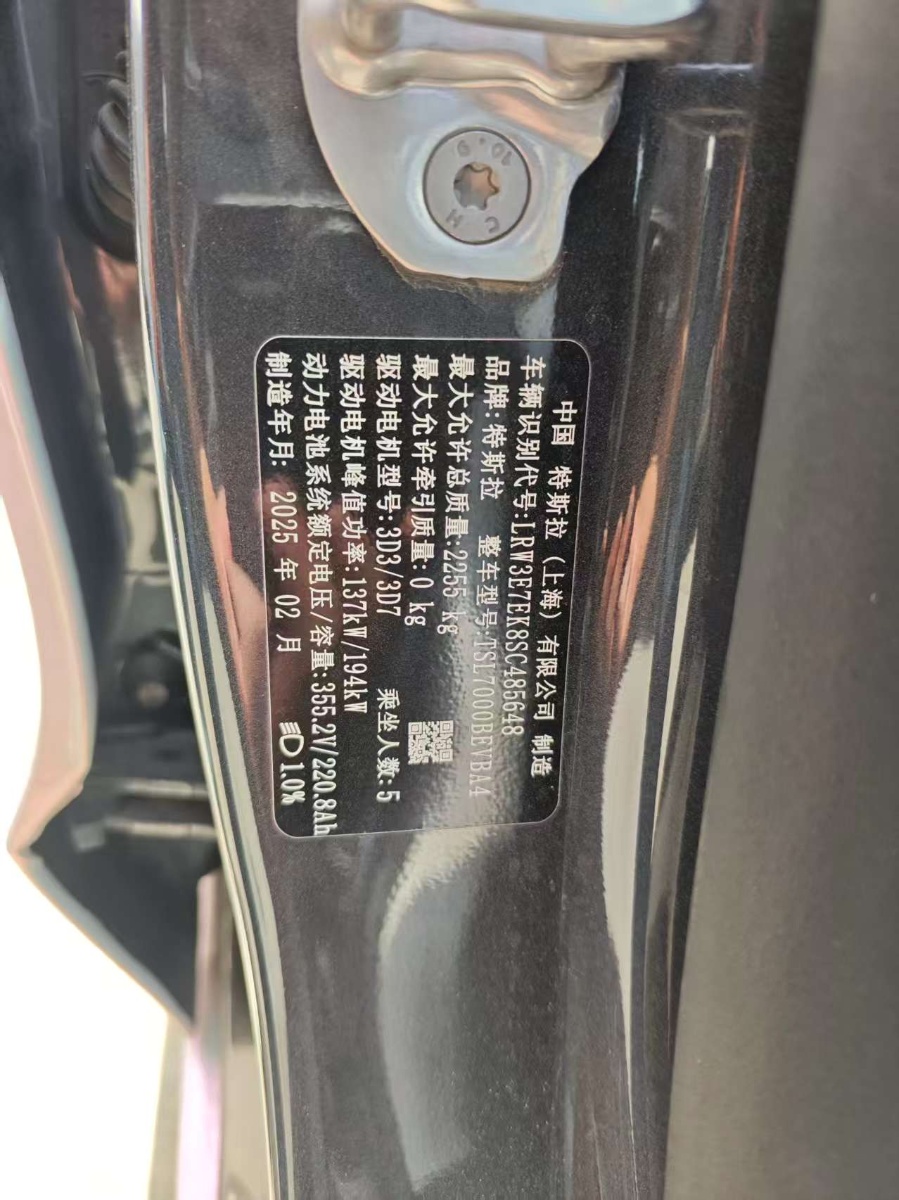 Tesla Model 3 2025 car image #12