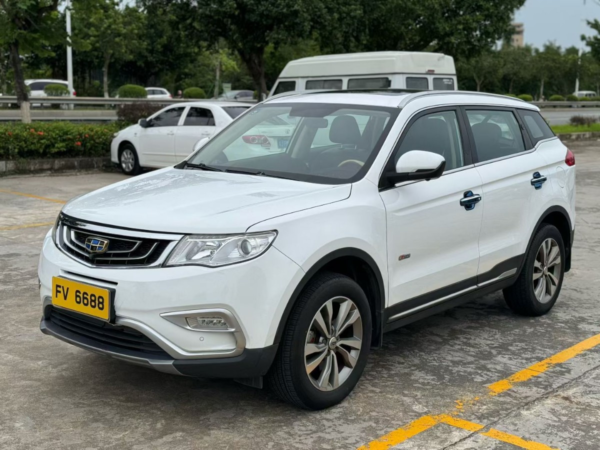 GEELY Boyue 2017 GEELY Boyue 2017 car image