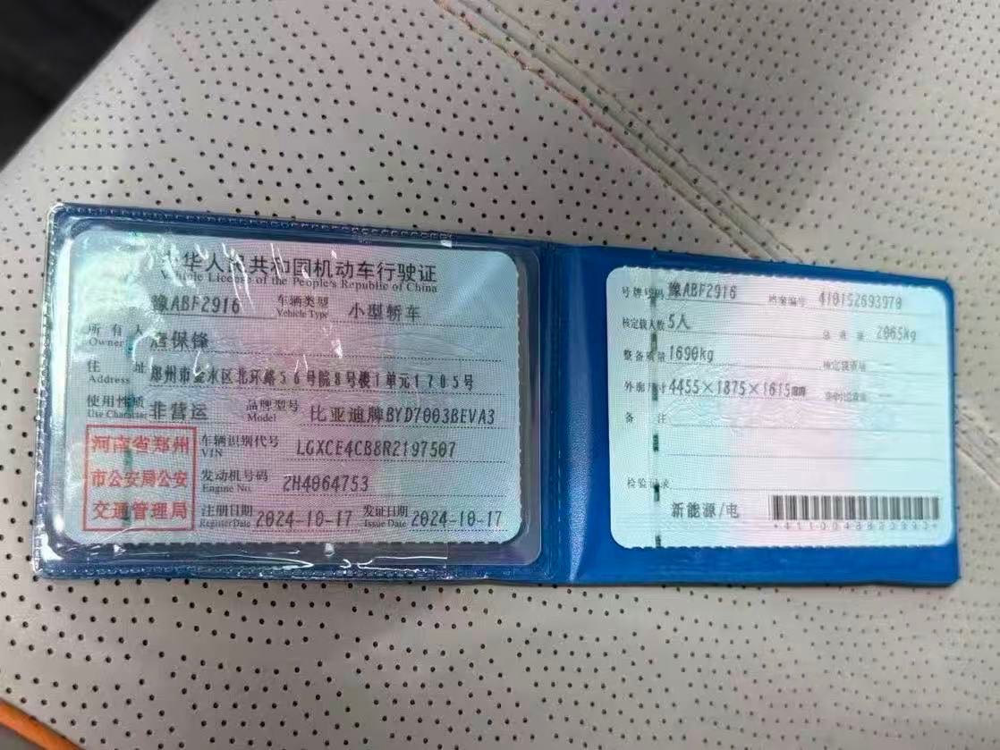 BYD Yuan Plus 2024 car image #6