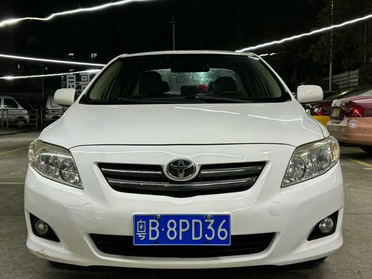 Toyota Corolla 2008 Toyota Corolla 2008 car image