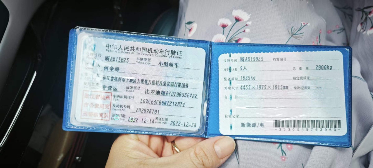 BYD Yuan Plus 2022 car image #10